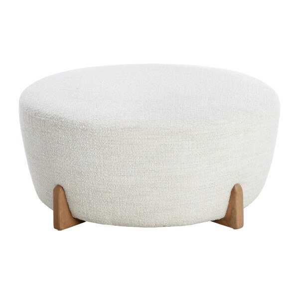Cyan Ottoman